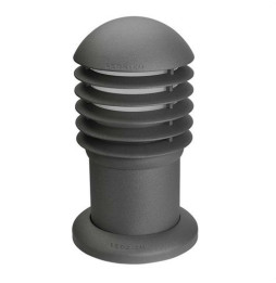 LedsC4 - Baliza 30cm rejilla E27 100/23W gris urbano