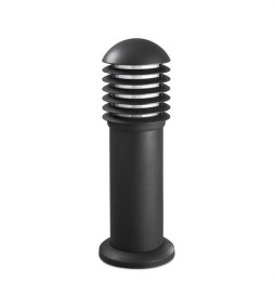 LedsC4 - Baliza 50cm rejilla E27 100/23W gris urbano