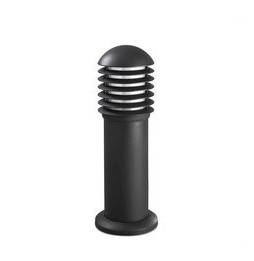 LedsC4 - Baliza 50cm rejilla E27 100/23W gris urbano