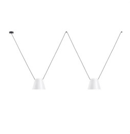 LedsC4 - Luminaria colgante 00-7399 ATTIC 3xE27 23 blanco mate