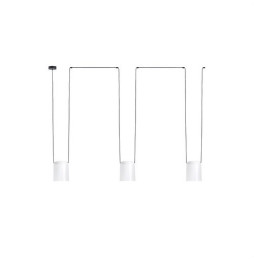 LedsC4 - Luminaria colgante 00-7400 ATTIC 3xE27 23 blanco mate