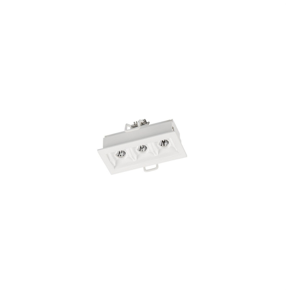 LedsC4 - Empotrable de techo 90-6676-14-14 BENTO 3xLED 6,1 blanco negro