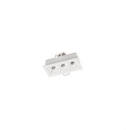 LedsC4 - Empotrable de techo 90-6676-14-14 BENTO 3xLED 6,1 blanco negro