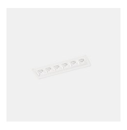 LedsC4 - Empotrable de techo 90-6679-14-14 BENTO 6xLED 12,2 blanco negro