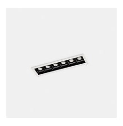 LedsC4 - Empotrable de techo 90-6680-14-60 BENTO 6xLED 12,2 blanco negro