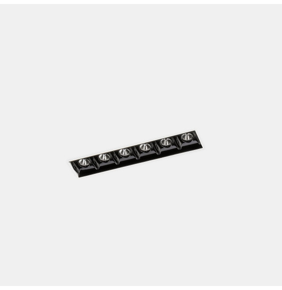 LedsC4 - Empotrable de techo 90-6683-14-60 BENTO 6xLED 12,2 blanco negro