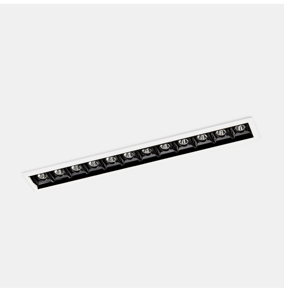 LedsC4 - Empotrable de techo 90-6685-14-60 BENTO 12xLED 24,4 blanco negro LedsC4 - Empotrable de techo 90-6685-14-60 BENTO 12xLED 24,4 blanco negro