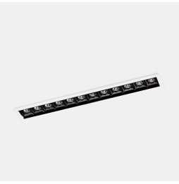 LedsC4 - Empotrable de techo 90-6685-14-60 BENTO 12xLED 24,4 blanco negro