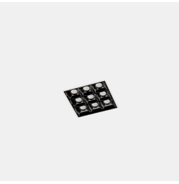 LedsC4 - Empotrable de techo 90-7005-14-60 BENTO 9xLED 18,3 blanco negro