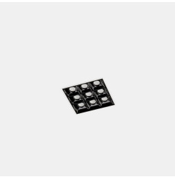 LedsC4 - Empotrable de techo 90-7006-14-14 BENTO 9xLED 18,3 blanco negro