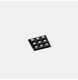 LedsC4 - Empotrable de techo 90-7006-14-14 BENTO 9xLED 18,3 blanco negro