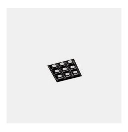 LedsC4 - Empotrable de techo 90-7006-14-14 BENTO 9xLED 18,3 blanco negro