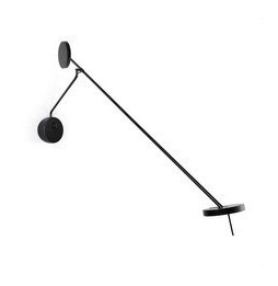 LedsC4 - Aplique INVISIBLE 48xLED 9W negro mate