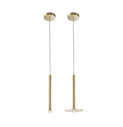 LedsC4 - Luminaria colgante CANDLE 1xLED 3,2W negro