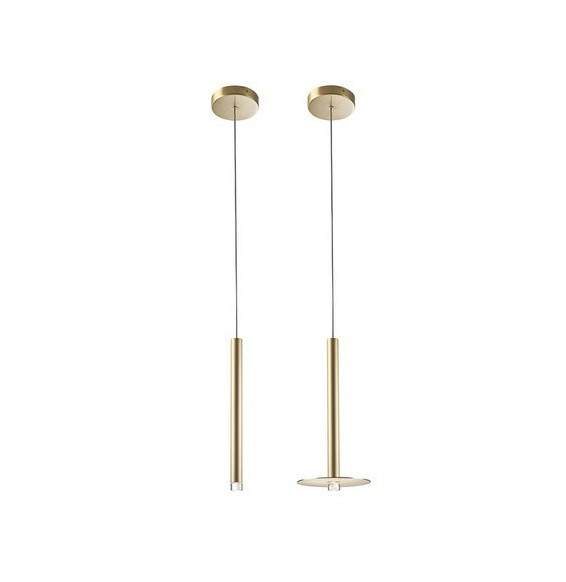 LedsC4 - Luminaria colgante CANDLE 1xLED 3,2W negro