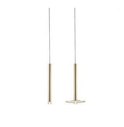 LedsC4 - Luminaria colgante CANDLE COMBINATIONS 30xLED 98,8W oro satinado