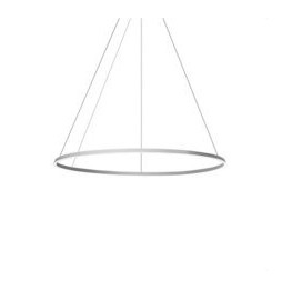 LedsC4 - Luminaria colgante CIRCULAR 2232xLED 177W negro mate