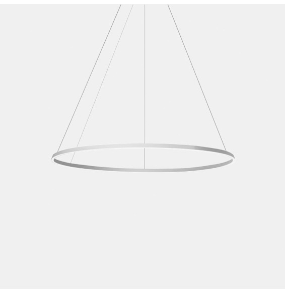 LedsC4 - Luminaria colgante CIRCULAR 864xLED 63,5W blanco mate
