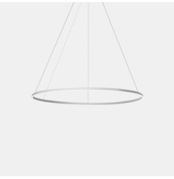 LedsC4 - Luminaria colgante CIRCULAR 864xLED 63,5W blanco mate