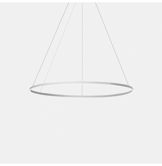 LedsC4 - Luminaria colgante CIRCULAR 864xLED 63,5W blanco mate
