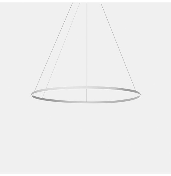 LedsC4 - Luminaria colgante CIRCULAR 864xLED 63,5W blanco mate
