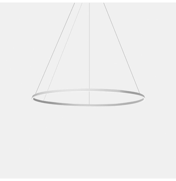LedsC4 - Luminaria colgante CIRCULAR 864xLED 63,5W blanco mate
