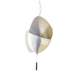 LedsC4 - Luminaria suspendida Voiles 2700K 192xLED 47.5 cromo