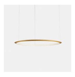 LedsC4 - Luminaria superficie Circular Inward Light 4000K 0-10V 63.5W dorado 864xLED