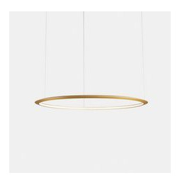 LedsC4 - Luminaria superficie Circular Inward Light 4000K On / Off 110W dorado 1512xLED