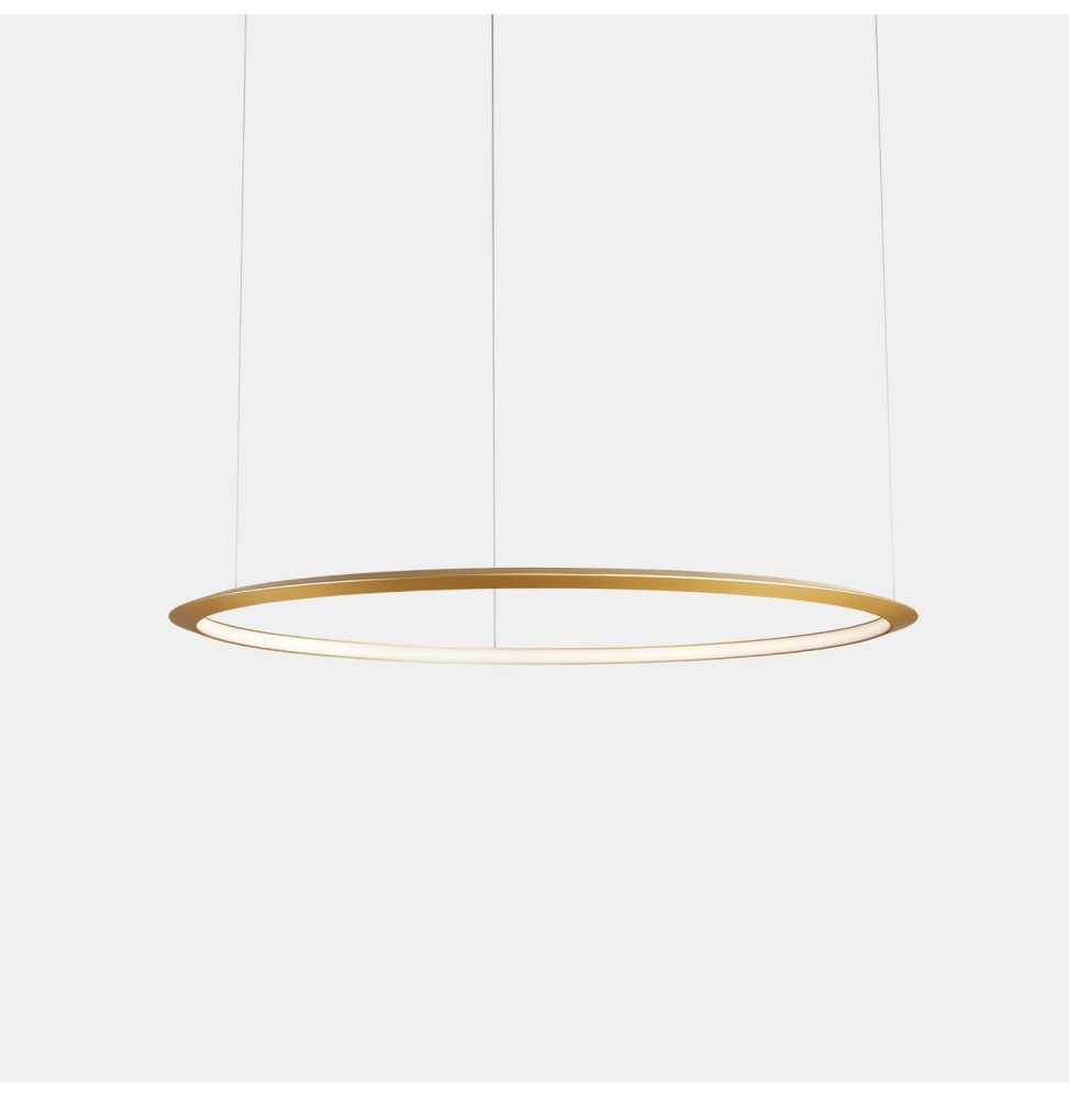 LedsC4 - Luminaria superficie Circular Inward Light 2700K 0-10V 177W dorado 2232xLED
