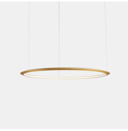 LedsC4 - Luminaria superficie Circular Inward Light 4000K DALI 63.5W dorado 864xLED
