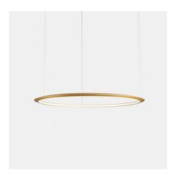 LedsC4 - Luminaria superficie Circular Inward Light 4000K On / Off 177W dorado 2232xLED