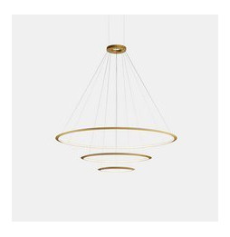 LedsC4 - Luminaria superficie Circular Inward Light 3000K On / Off 140.8W blanco 1980xLED