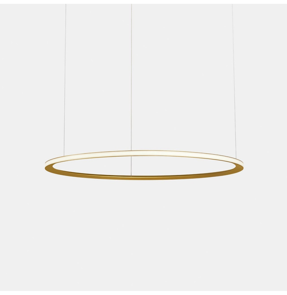LedsC4 - Luminaria superficie Circular Outward Light 2700K 0-10V 77.3W dorado 1080xLED LedsC4 - Luminaria superficie Circular Outward Light 2700K 0-10V 77.3W dorado 1080xLED