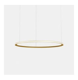 LedsC4 - Luminaria superficie Circular Outward Light 3000K 0-10V 109.1W dorado 1548xLED