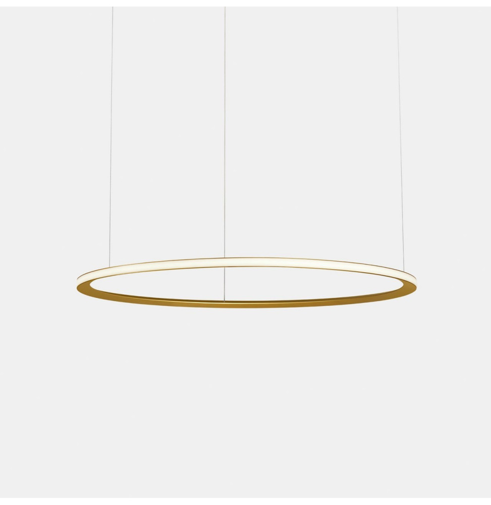 LedsC4 - Luminaria superficie Circular Outward Light 4000K On / Off 77.3W dorado 1080xLED LedsC4 - Luminaria superficie Circular Outward Light 4000K On / Off 77.3W dorado 1080xLED