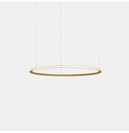 LedsC4 - Luminaria empotrable Circular Outward Light 2700K 0-10V 31.7W dorado 432xLED