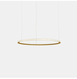 LedsC4 - Luminaria empotrable Circular Outward Light 3000K 0-10V 31.7W dorado 432xLED