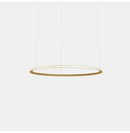 LedsC4 - Luminaria empotrable Circular Outward Light 3000K 0-10V 31.7W dorado 432xLED