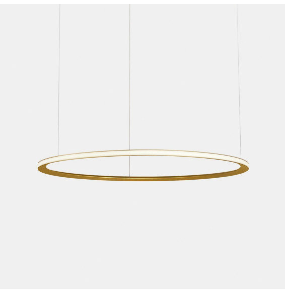 LedsC4 - Luminaria empotrable Circular Outward Light 3000K DALI 110W dorado 1512xLED