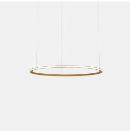 LedsC4 - Luminaria empotrable Circular Outward Light 4000K 0-10V 31.7W dorado 432xLED