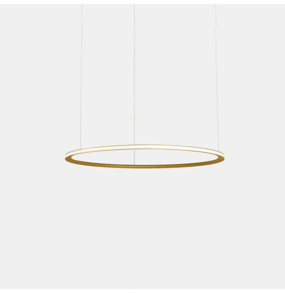 LedsC4 - Luminaria empotrable Circular Outward Light 4000K 0-10V 31.7W dorado 432xLED