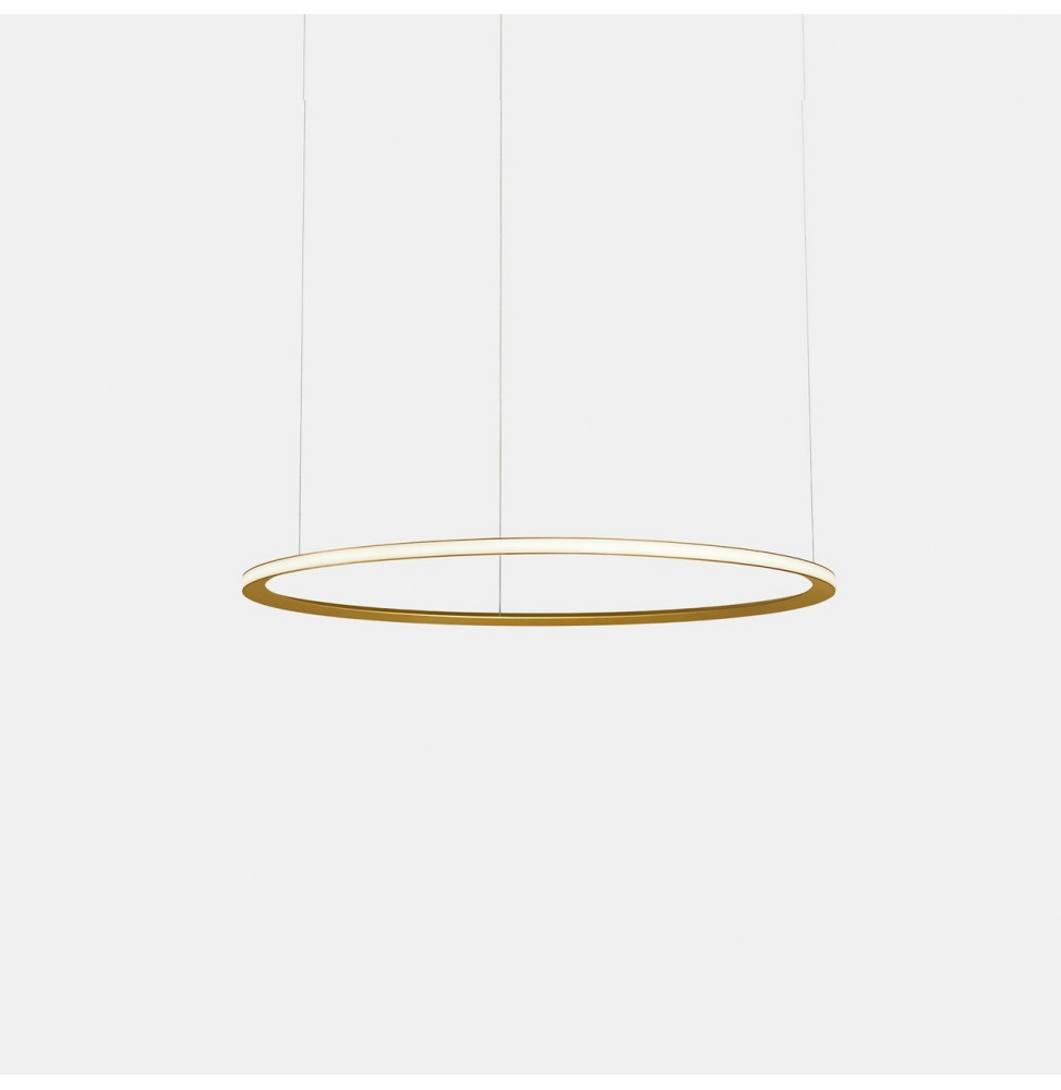 LedsC4 - Luminaria empotrable Circular Outward Light 3000K DALI 31.7W dorado 432xLED LedsC4 - Luminaria empotrable Circular Outward Light 3000K DALI 31.7W dorado 432xLED