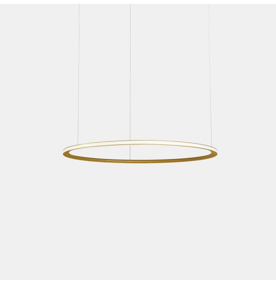 LedsC4 - Luminaria empotrable Circular Outward Light 4000K DALI 31.7W dorado 432xLED