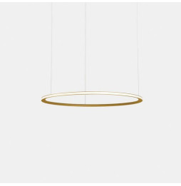 LedsC4 - Luminaria empotrable Circular Outward Light 4000K DALI 31.7W dorado 432xLED