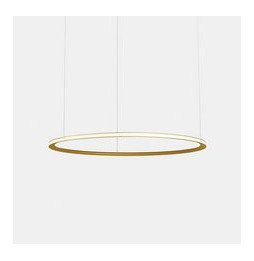 LedsC4 - Luminaria empotrable Circular Outward Light 3000K 0-10V 63.5W dorado 864xLED