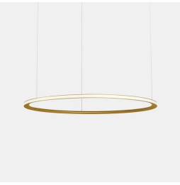 LedsC4 - Luminaria empotrable Circular Outward Light 3000K On / Off 110W dorado 1512xLED
