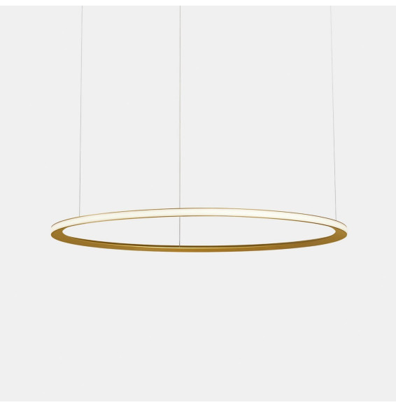 LedsC4 - Luminaria empotrable Circular Outward Light 3000K On / Off 177W dorado 744xLED
