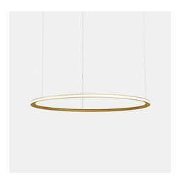 LedsC4 - Luminaria empotrable Circular Outward Light 2700K On / Off 110W dorado 1512xLED