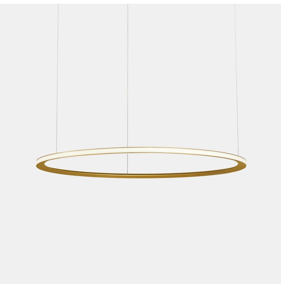 LedsC4 - Luminaria empotrable Circular Outward Light 4000K DALI 177W dorado 744xLED LedsC4 - Luminaria empotrable Circular Outward Light 4000K DALI 177W dorado 744xLED